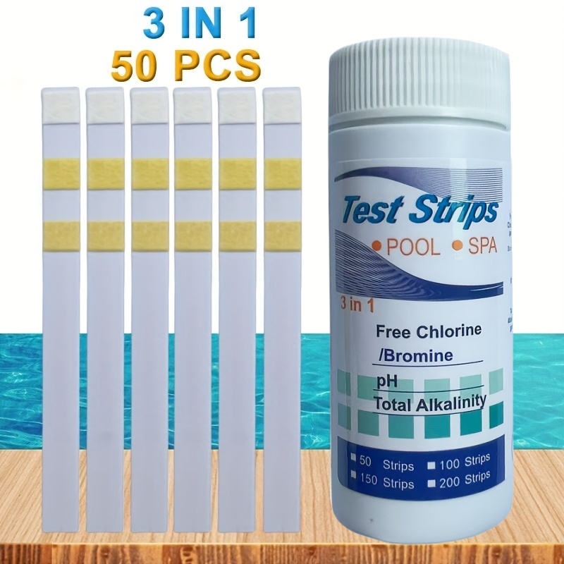 Marine Aquarium Water Testing - 염소 PH 테스트 스트립 SPA 수영장