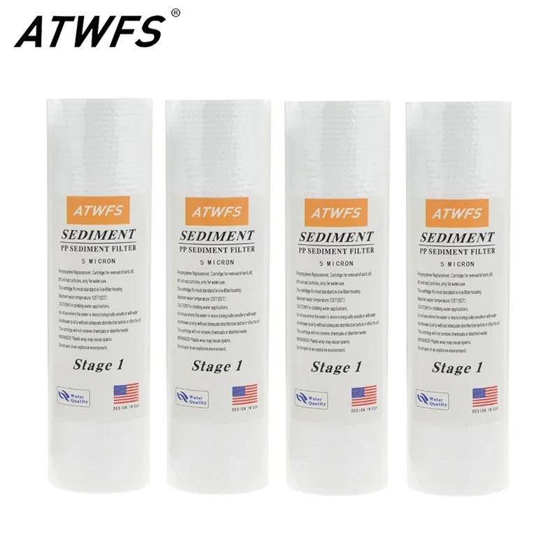 Aquarium Marine Filter - 정수기 필터 5 마이크론 4 x