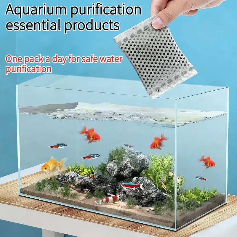 Marine Aquarium Filter Media - 20/40/100PCS 어항 필터 활성탄 백 훌륭한