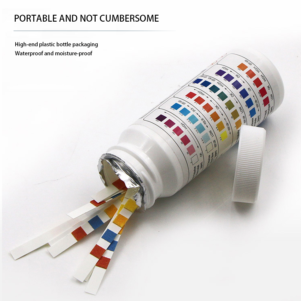 50/100pcs 물 테스트 PH 스트립 수영장 PH  - Marine Test Kit 리뷰 및 가격