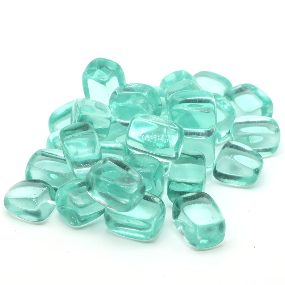 오션 블루 흑요석 텀블 스톤 힐링 크리스탈 대량 광석  - Marine Aquarium Gravel 리뷰 및 가격