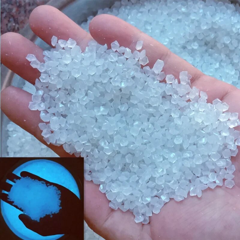 1000pcs 어두운 자갈 돌에 3-5mm 빛나는 모래 - Aquarium Marine Tank 리뷰 및 가격