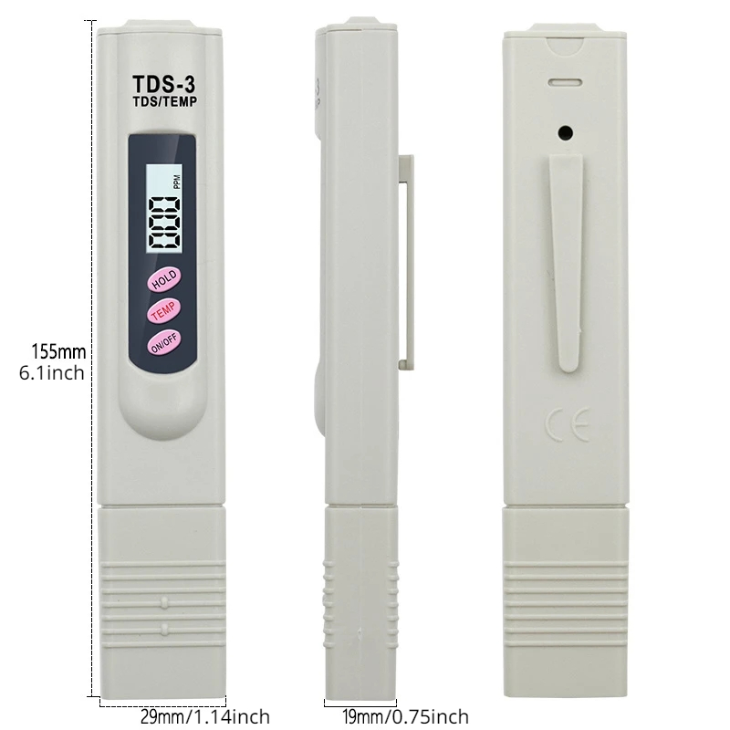 1/3개 휴대용 LCD 디지털 TDS 수질 테스터 수질 - Aquarium Marine Filter 리뷰 및 가격