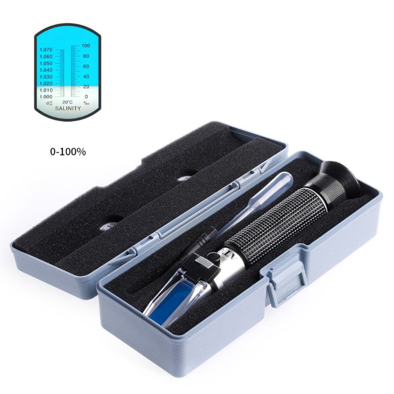 염분 굴절계 미터 워터 리더 해양 0 ~ 10% 소금  - Marine Aquarium Water Testing 리뷰 및 가격