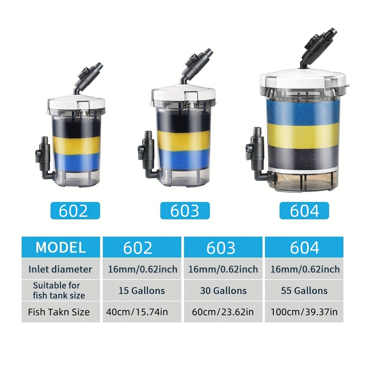 SUNSUN EW-602 EW-603 EW-604 무소 - Marine Aquarium Uv Filter 리뷰 및 가격