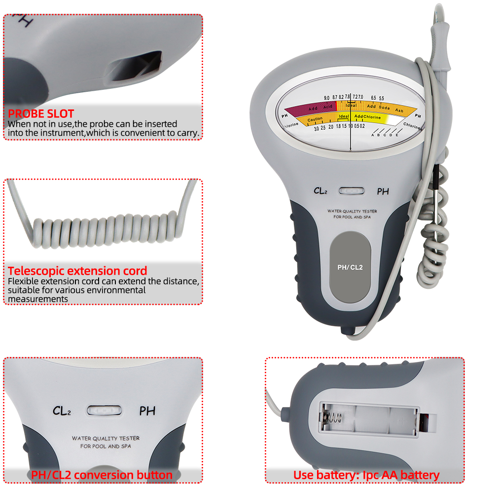 PH 염소 측정기 염소 테스터, PC-101 PH 테스 - Marine Aquarium Water Testing 리뷰 및 가격