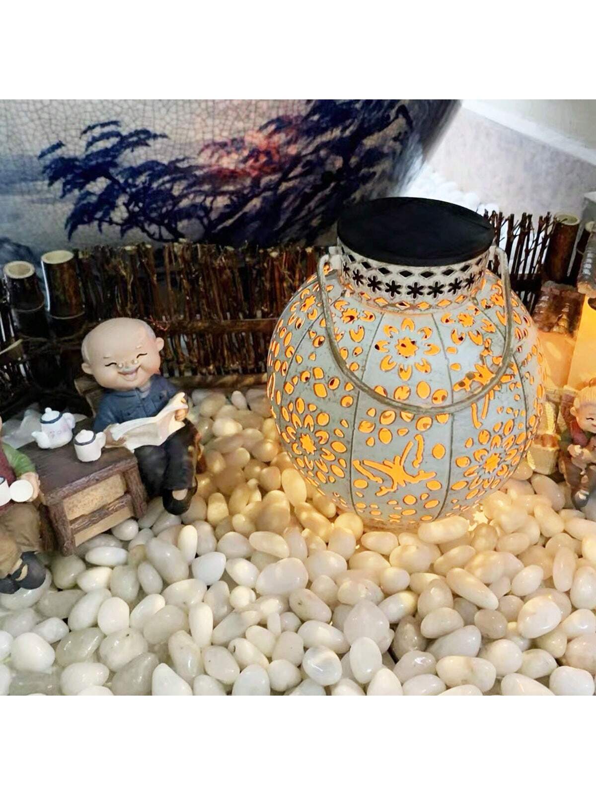 강 바위 장식용 흰색 자갈 돌 대형 천연 장식 광택 강 - Aquarium Marine Tank 리뷰 및 가격