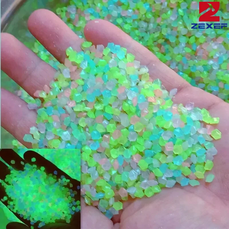 1000pcs 어두운 자갈 돌에 3-5mm 빛나는 모래 - Aquarium Marine Tank 리뷰 및 가격