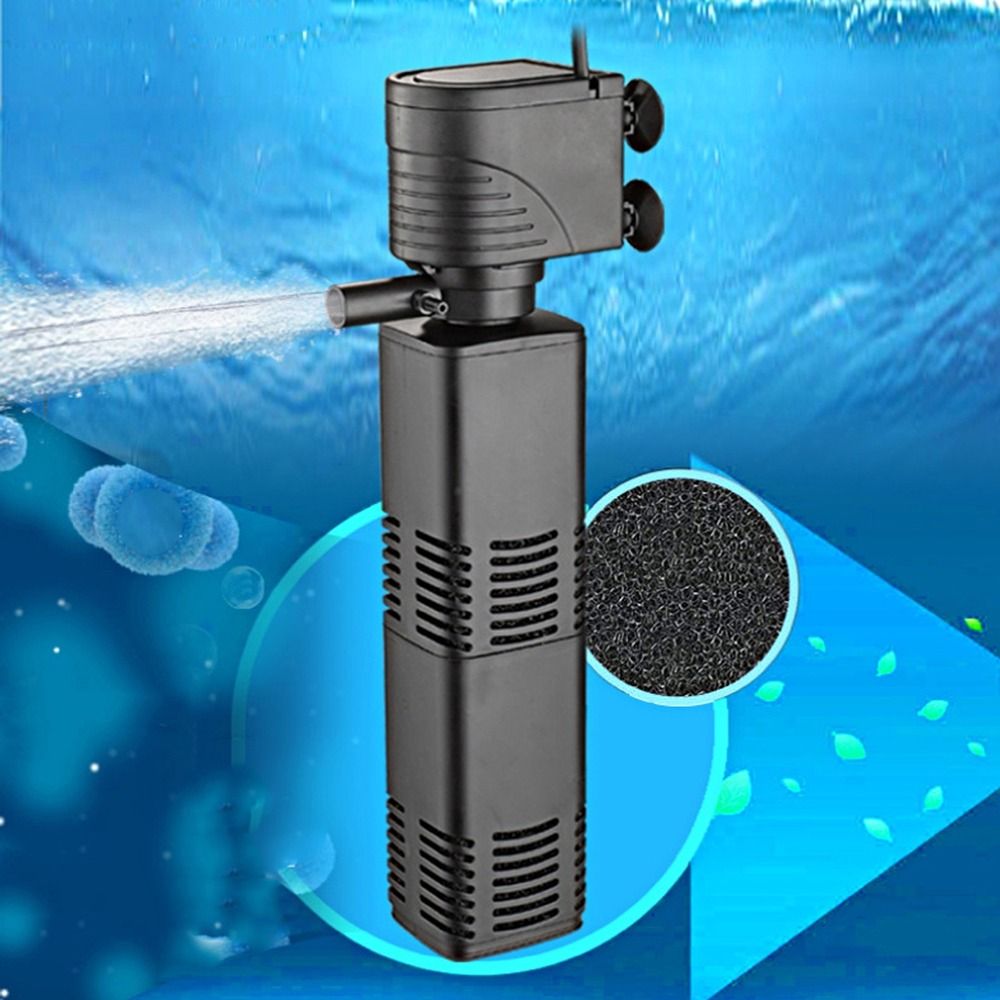 플라스틱 3 in 1 어항 필터 여과기 4/6/12/2 - Aquarium Marine Filter 리뷰 및 가격