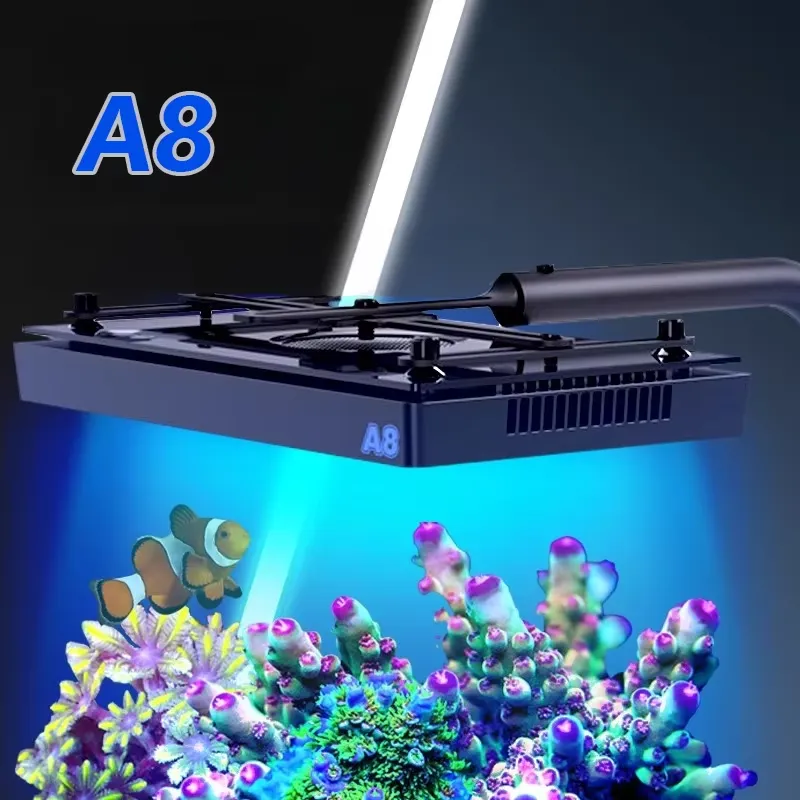 A8SE II Max 블루 240W WiFi 앱 프로그 - Aquarium Marine Tank 리뷰 및 가격