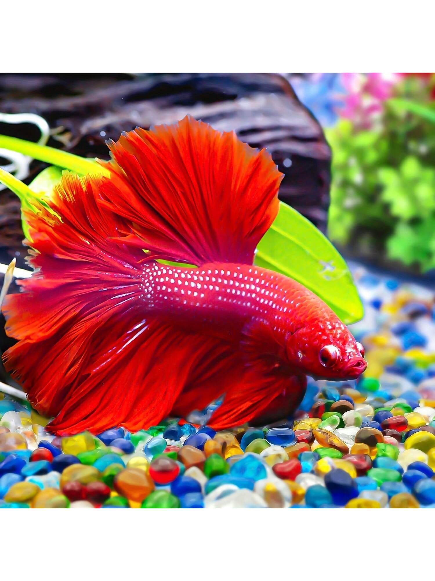 블루 글라스 자갈 3-4mm 수족관 장식용 돌 화로 유 - Marine Aquarium Gravel 리뷰 및 가격