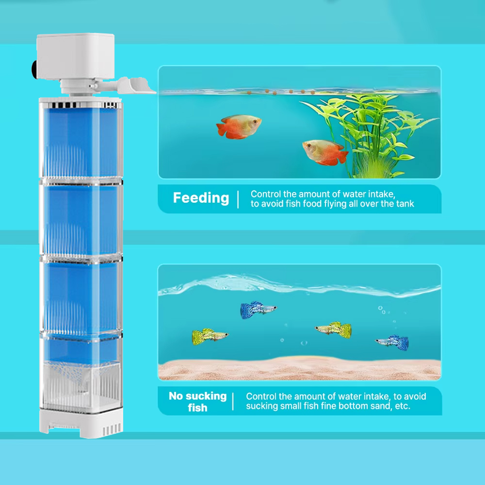 수족관 필터 펌프 물고기 탱크 잠수정 무음 공기 산소  - Marine Aquarium Uv Filter 리뷰 및 가격