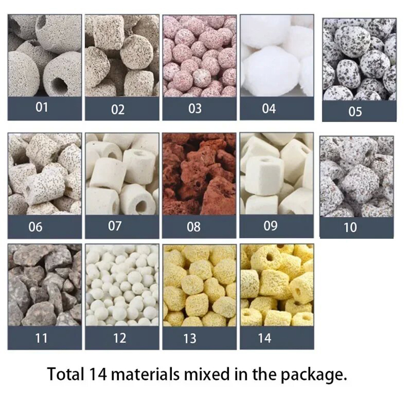 250g 500g 1000g 14 가지 유형 수족관 바 - Marine Aquarium Filter Media 리뷰 및 가격