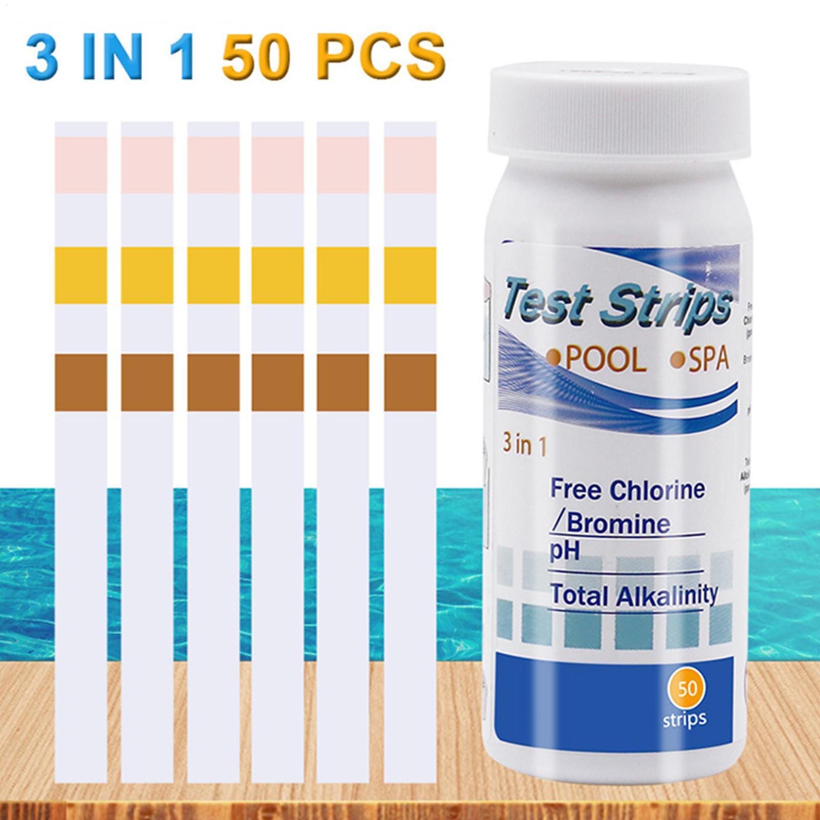 수질 검사 키트 50 스트립/병 고정밀 수영장 및 스파 - Marine Test Kit 리뷰 및 가격